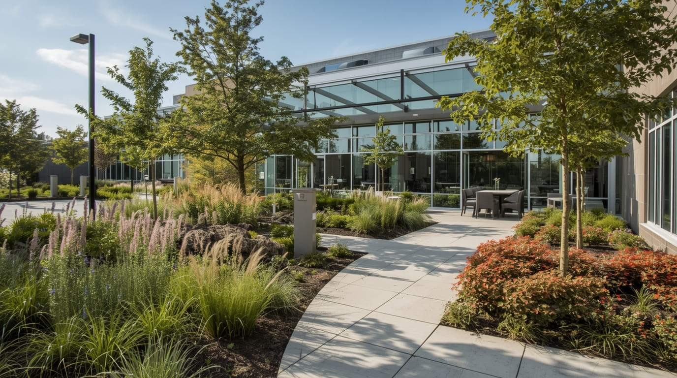 Commercial landscaping solutions by Custompaperir