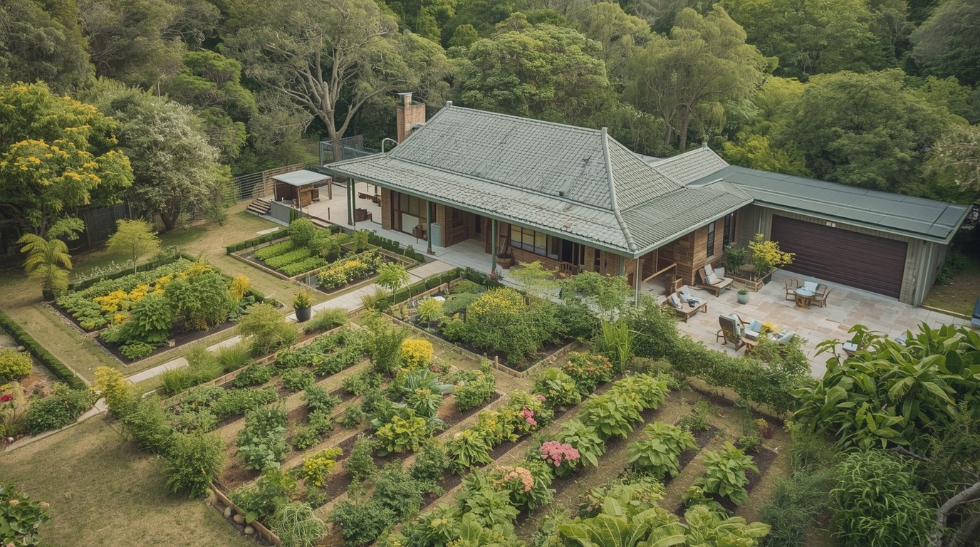 Edible garden design by Custompaperir