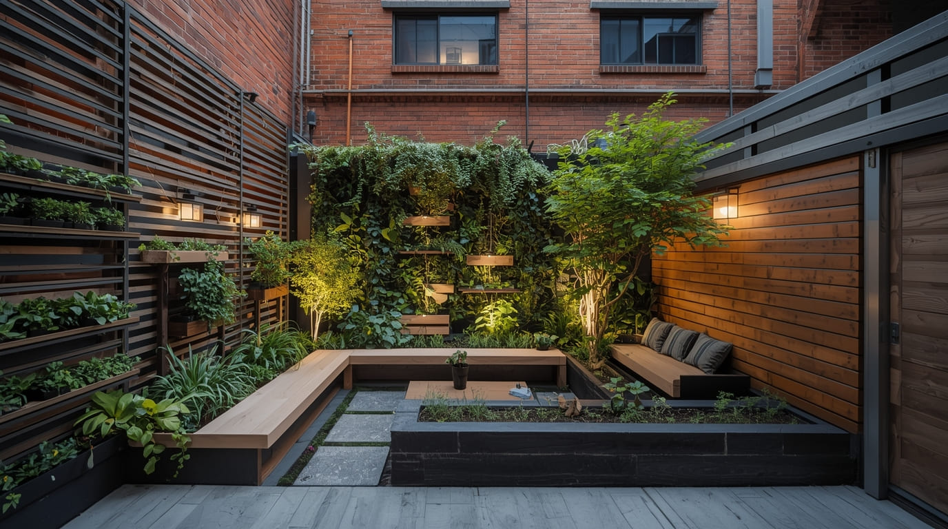 Urban garden transformation by Custompaperir