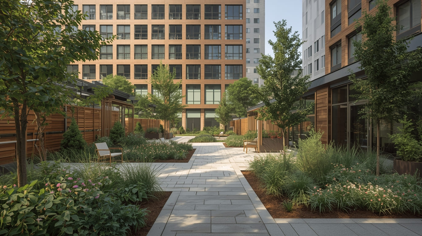 Urban landscaping design by Custompaperir